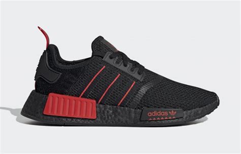 adidas nmd schwarz rot|Adidas NMD r1 boost.